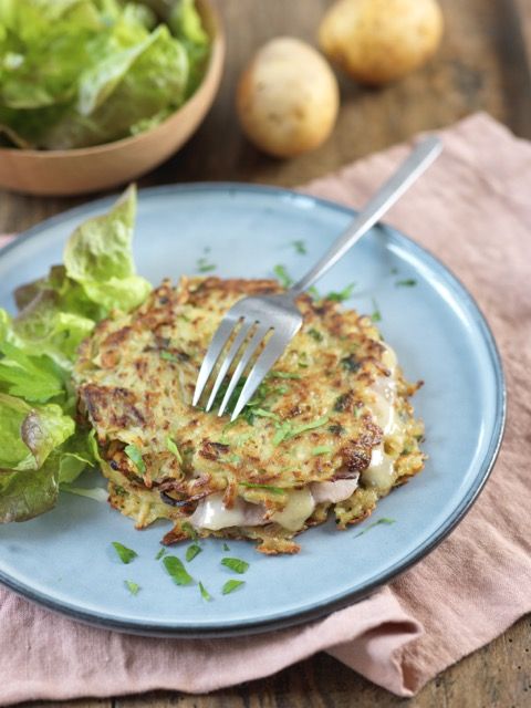 Croque-rösti au jambon et comté - Recette à Prix Engagés Février 2024