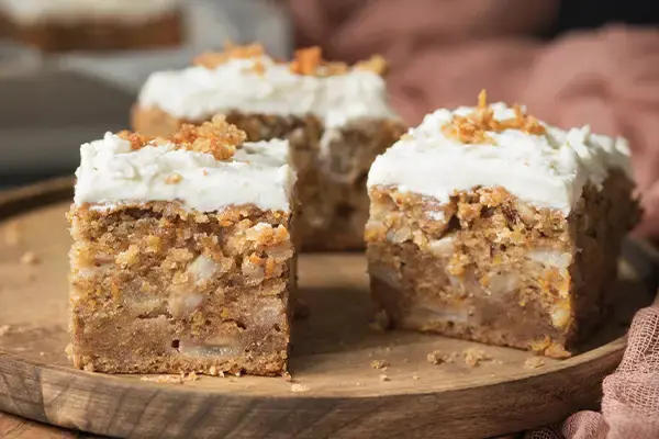 Carrot Cake, glaçage festif